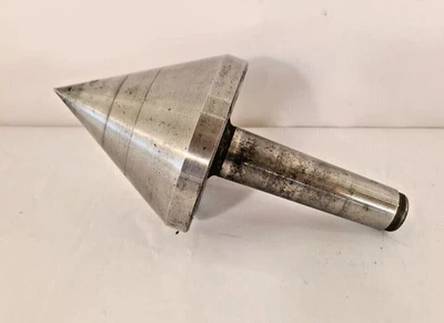 Bull Nose 4" Pipe Live Center For Lathe Machine Tools MORSE TAPER MT4