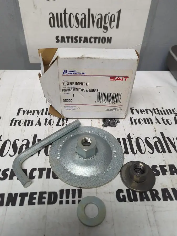 New | in-Stock UNITED ABRASIVES 95000 TYPE 27 Valves/Fittings Ohio US | Surplus Asset Holdings #1235048