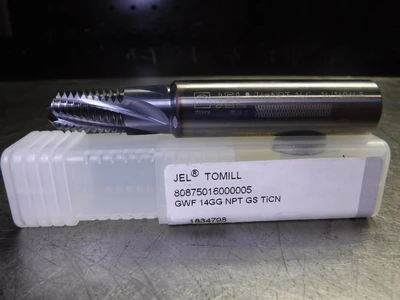 Komet TOMILL 1/2" -14 NPT-GWF GS Carbide Thread Mill 80875016000005 (LOC1756)