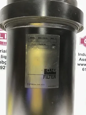 USED CUNO 🛠️ MODEL: CUNO 4ZM2/7003302D — PRECISION-ENGINEERED INDUSTRIAL COMPONENT
