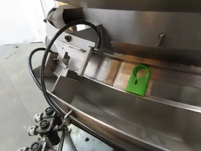 Vibracraft Vibratory Parts Feeder 36" Stainless Bowl Bottle Cap Sorter 115V