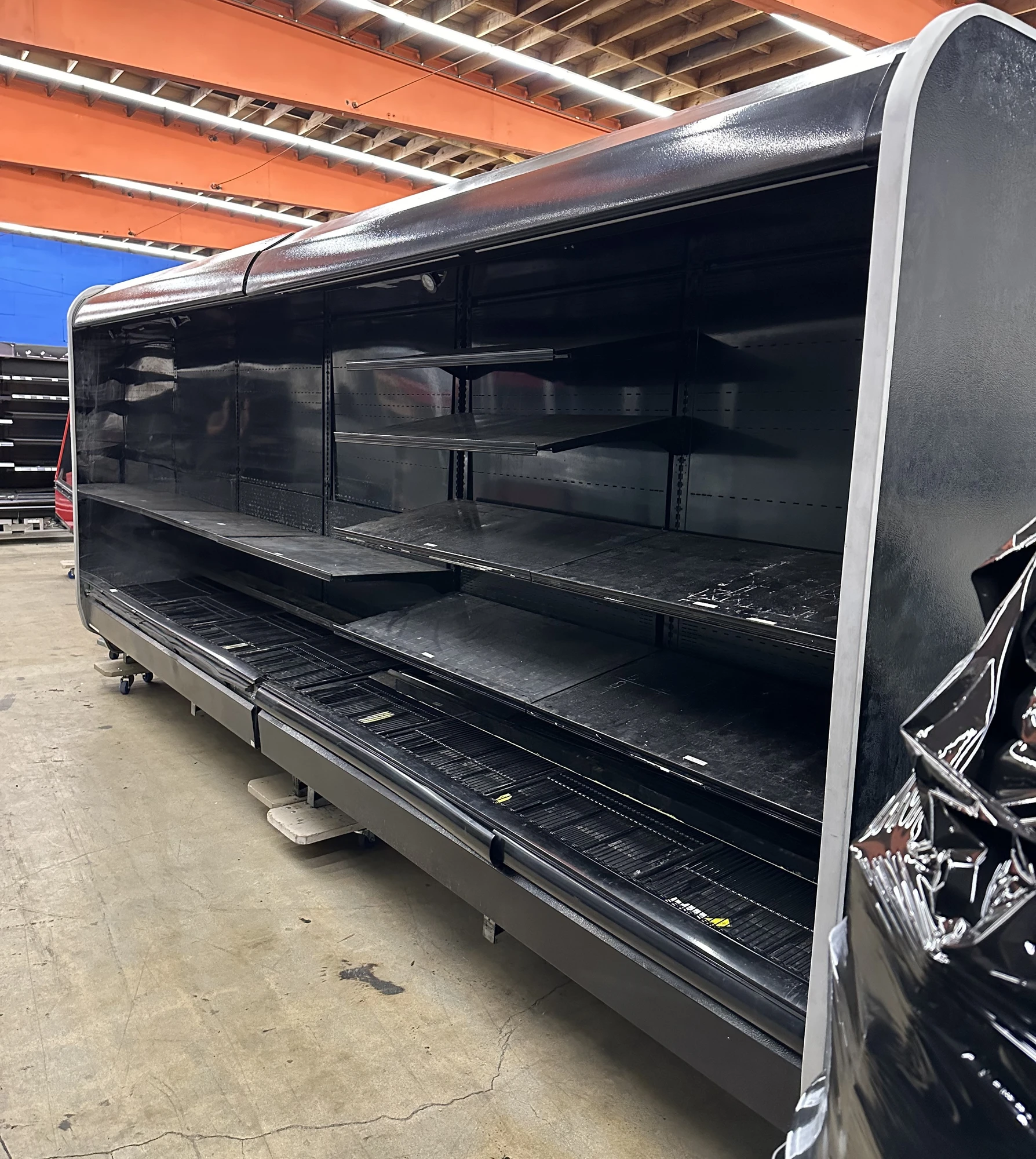 130-0208 Hussmann ID5SL8 16' Remote Open Air Dairy Deli Produce Cooler