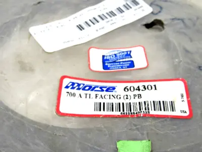 NEW MORSE 604301 TORQUE LIMITERS 1.75" BORE