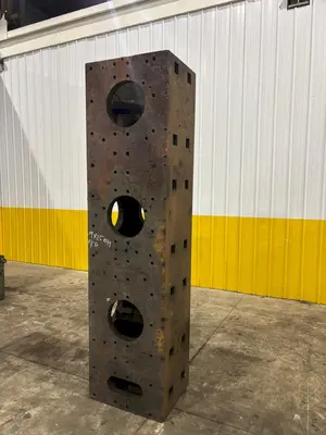 25" X 19
" X 99" STEEL BOX TABLE: YOBRO #24072