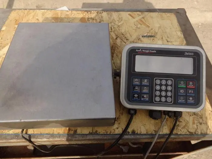 Used AVERY WEIGH-TRONIX ZM303-SD1 Platform Scales California US | Machinery & Equipment #139692