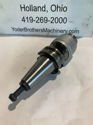 NIKKEN BT40-JTA6-45 #6 JACOBS TAPER CHUCK HOLDER + CHUCK: STOCK #15142