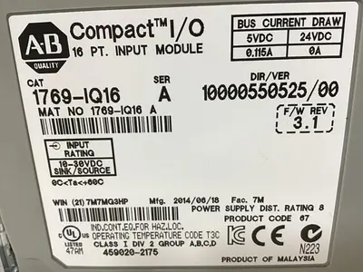 USED ALLEN BRADLEY 1764-24BWA