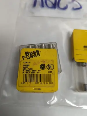 New | in-Stock COOPER BUSSMANN AGC-5 Miscellaneous Equipment (Electrical & Power) | Surplus Asset Holdings #1193212