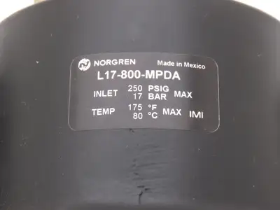 Norgren P8A-860-A3DA Air Line Filter Regulator Lubricator Combo 17 Series 1"NPT