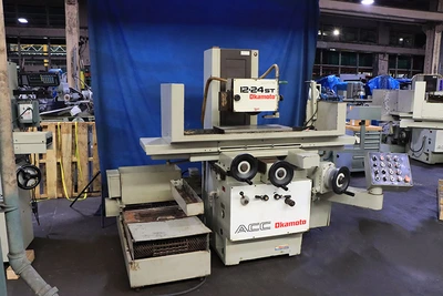 Used 1995 Okamoto ACC-1224ST, 1995, 3X AUTO FEEDS, AUTO IDF Reciprocating Surface Grinders New Jersey US | Machinery Values #1266706