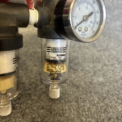Used Ingersoll Rand ARO 129121-704 & 129121-301 Air Pressure Regulators California US | Davliegogo LLC #1707433