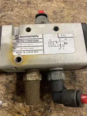 Norgren V61R417AA313JH Pneumatic Solenoid Control Valve 145PSI 2-way, 2-position