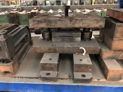 USED POLYPAL ROLLFORMING LINE FOR PALLET RACKS (2)