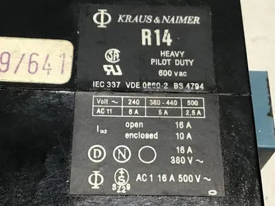 USED KRAUS & NAIMER R14