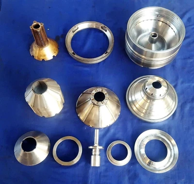 (3) Westfalia OSA 7 bowl assemblies, SS.