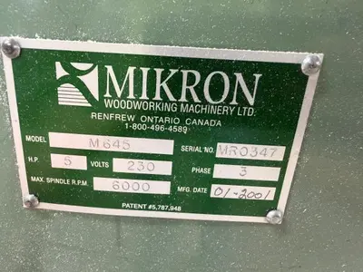 USED MIKRON M645