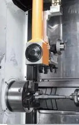Used FUJI ANS-320TTS TWIN TURRET CNC LATHE WITH ROBOT LOAD/UNLOAD AND STOCKER TABLES CNC Lathes | Harbor Machinery Inc. #1283336
