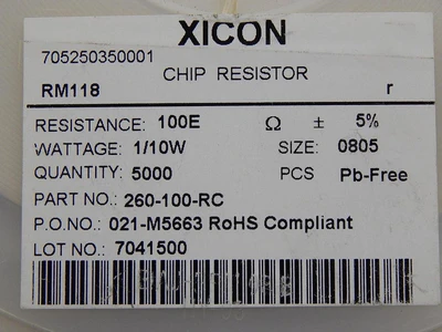 New | in-Stock XICON _UNKNOWN_ Resistors | OCO Industrial #1689105