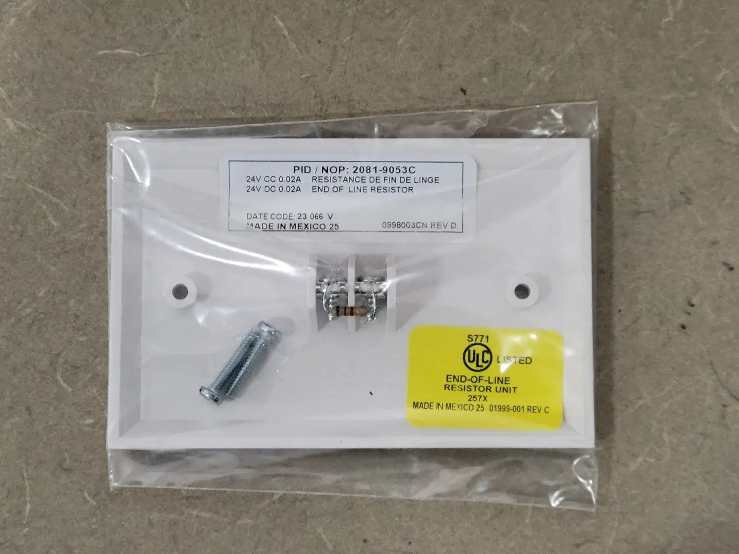 NEW SIMPLEX 2081-9053C