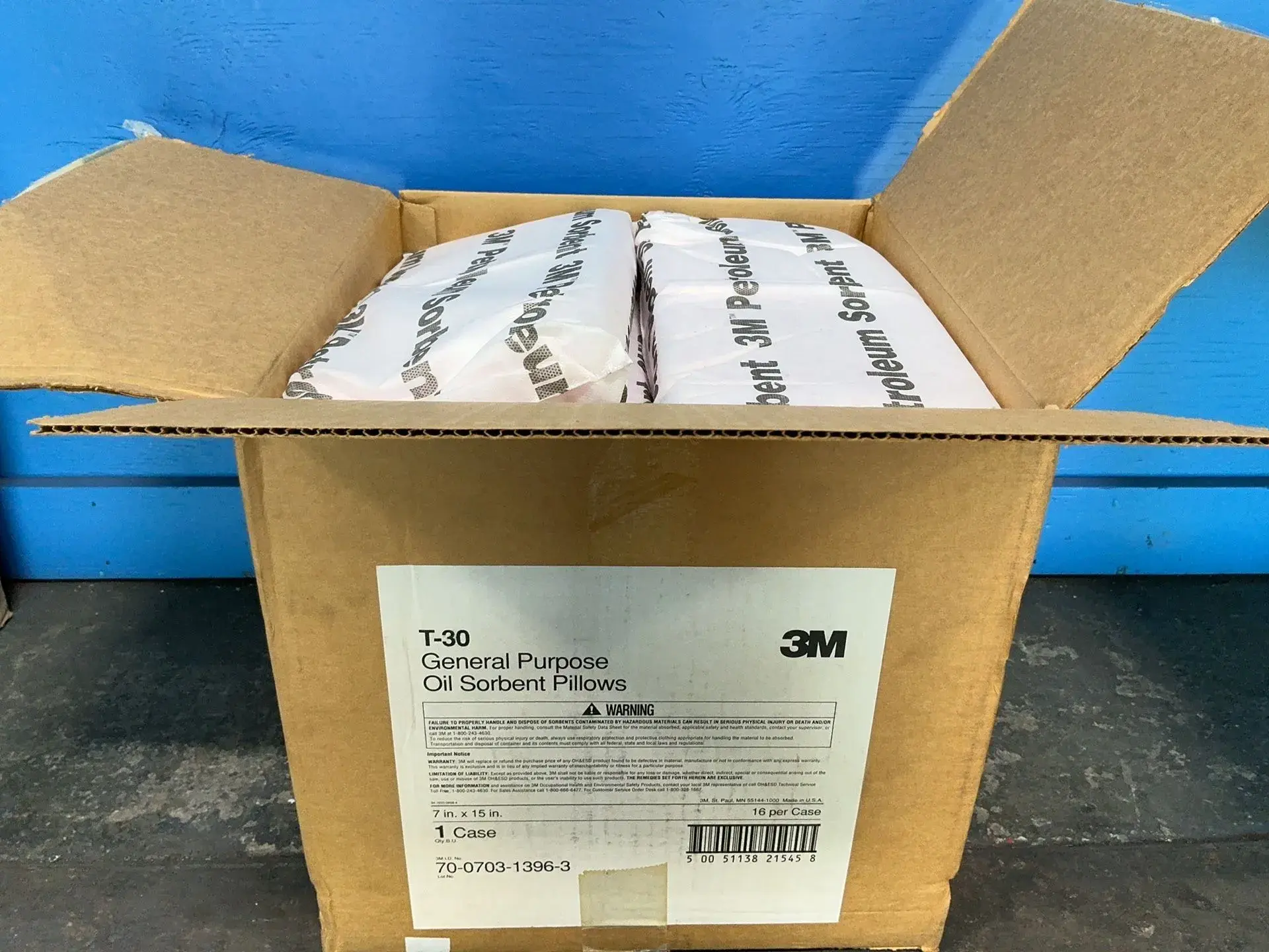 3m Oil Sorbent Pillows