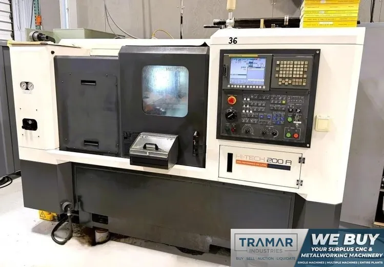 Used 2009 HWACHEON HI-TECH 200A CNC Lathes Michigan US | Tramar Industries #1310193