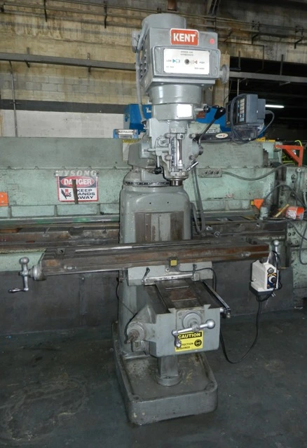 KENT 9" x 48" MILLING MACHINE