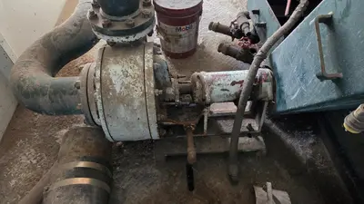 USED EMSCO F800 TRIPLEX MUD PUMP