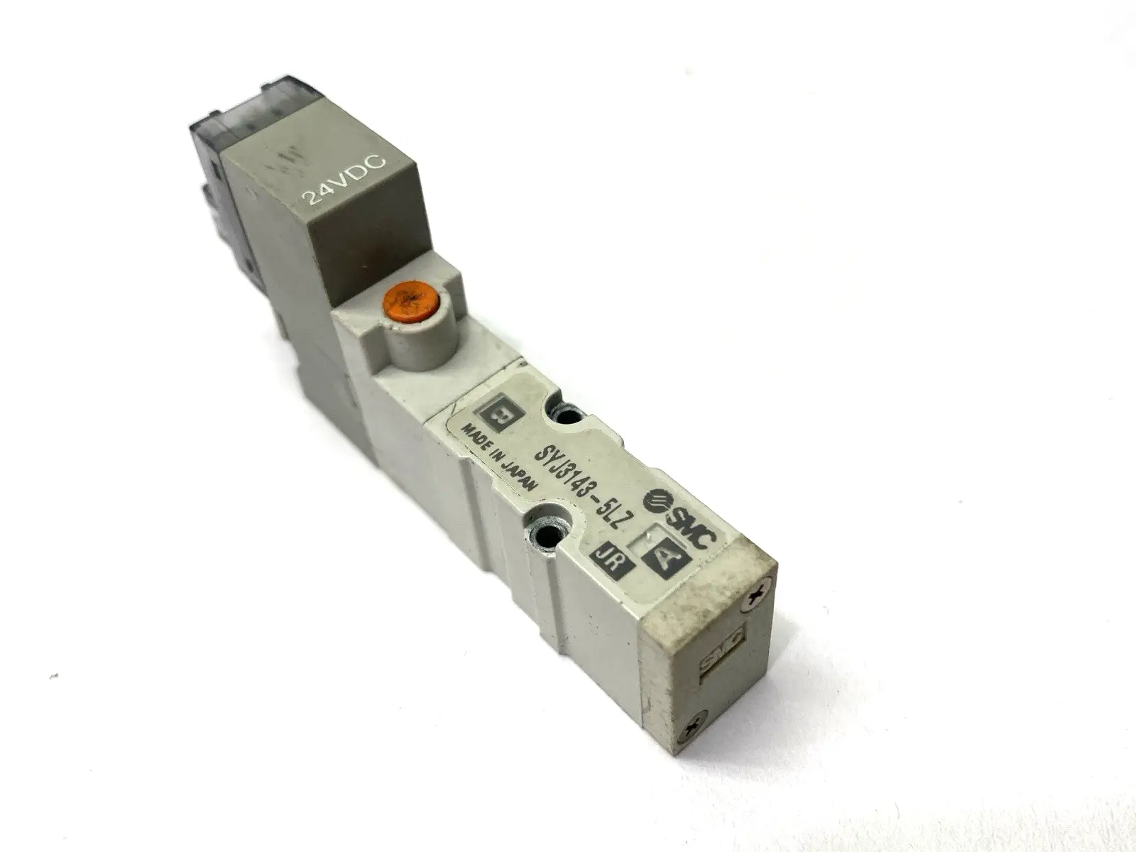 USED SMC PNEUMATIC SOLENOID VALVE 5-PORT 24VDC