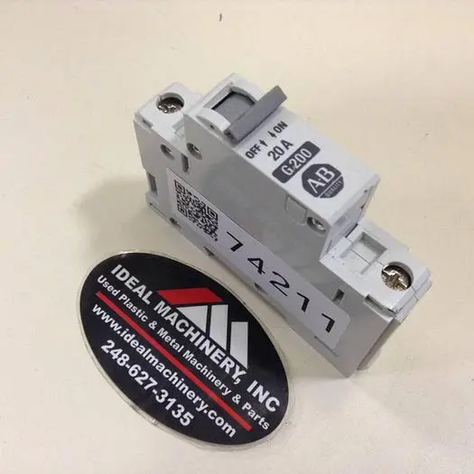 Used ALLEN BRADLEY 1492-CB1/G200 SER B Circuit Breakers Michigan US | Ideal Machinery #696873