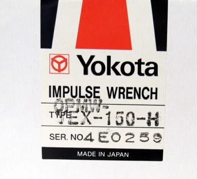 NEW YOKOTA OPMW-YEX-150-H IMPULSE WRENCH OPMWYEX150H