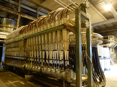 156" (3.92M) TRIM FOURDRINIER PAPER MACHINE 2,200 FPM NEW ALLEN BRADLEY DRIVE SYSTEM IN 2008