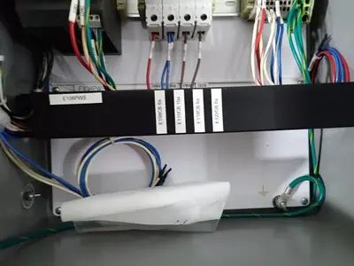 Control Technique Inc 10 Amps  Power Supply Panel