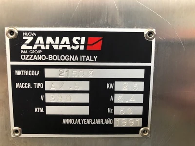 IMA Zanasi AZ5 Capsule Filler