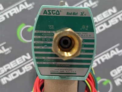 ASCO 8551G418MS Red Hat Solenoid Valve Bank Assembly New NIB