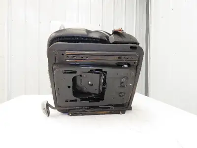 Grammer Forklift Seat Black Vinyl Adjustable Removed From Linde 0015225372