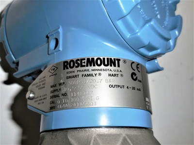 Rosemount Emerson 3051CG4A02A1AS5Q4 3051 Series Gage Pressure Transmitter [New]