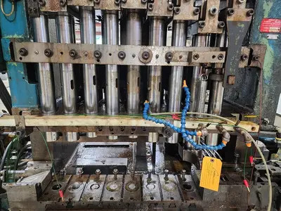 1999 WATERBURY FARREL 158 Press, Press, Eyelet & Transfer | Holland Equipment Hunters, Inc. (4)