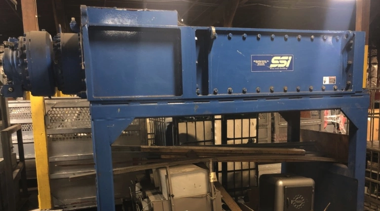 Used SSI SHREDDING SYSTEMS INC. M100-H Dual Rotor or Single Rotor Shredders Illinois US | Alan Ross Machinery #1387