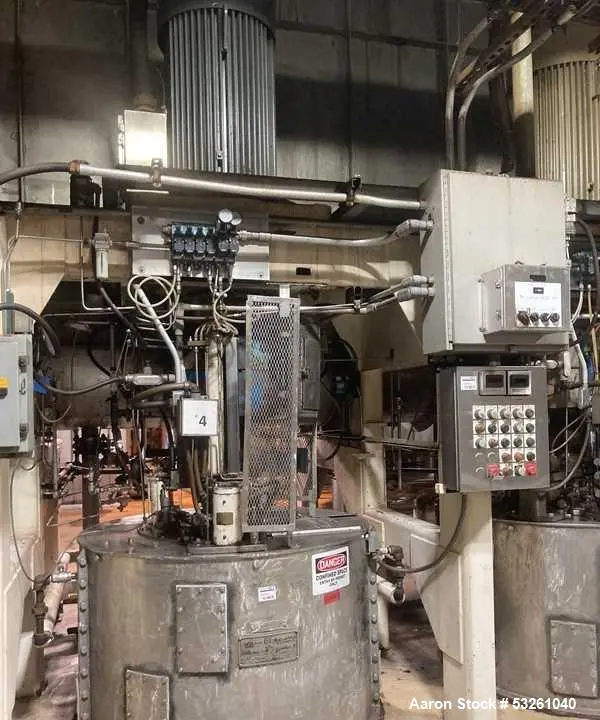 Used WESTERN STATES G-16 Basket Bottom Dump Centrifuges Illinois US | Aaron Equipment #1240978