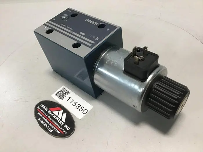 Used BOSCH 0 810 001 705 Valves/Fittings Michigan US | Ideal Machinery #697786