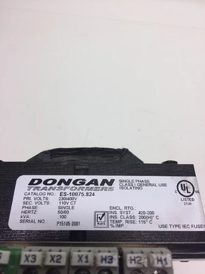USED Dongan ES-10075.824