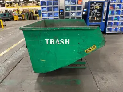 MCCULLOUGH INDUSTRIES SELF DUMPING HOPPER: STOCK #23336