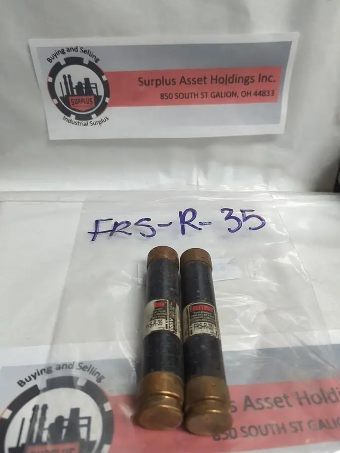 Used COOPER BUSSMANN FRS-R-35 Miscellaneous Equipment (Electrical & Power) | Surplus Asset Holdings #1193602