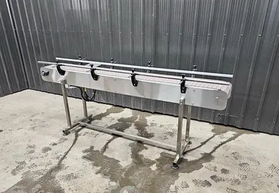 Unused Belt Conveyor, 12'' Wide X 95'' Long , Variable Speed