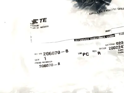 New | in-Stock TE Connectivity 206070-8 Connector Accessories Michigan US | Maverick Industrial Sales #1454148