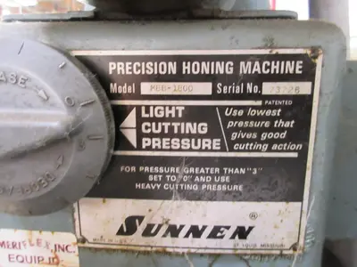 USED SUNNEN MBB-1800