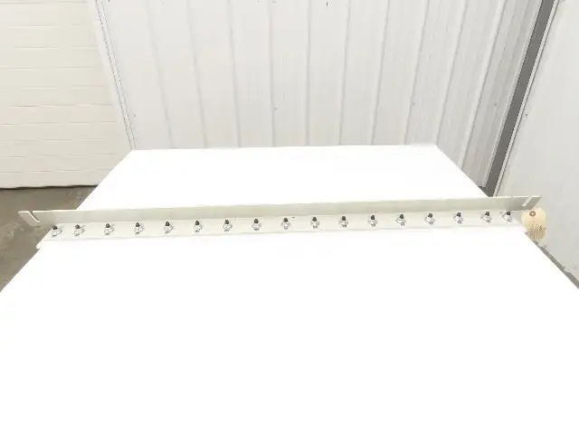 Hytrol BPC/HSS 49" Belt Conveyor Inline Transition Slide Rail Grey 54"OAL