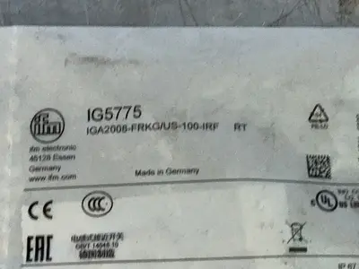 New | in-Stock IFM IG5775 Proximity Sensors Ohio US | HGR 24 #1326252