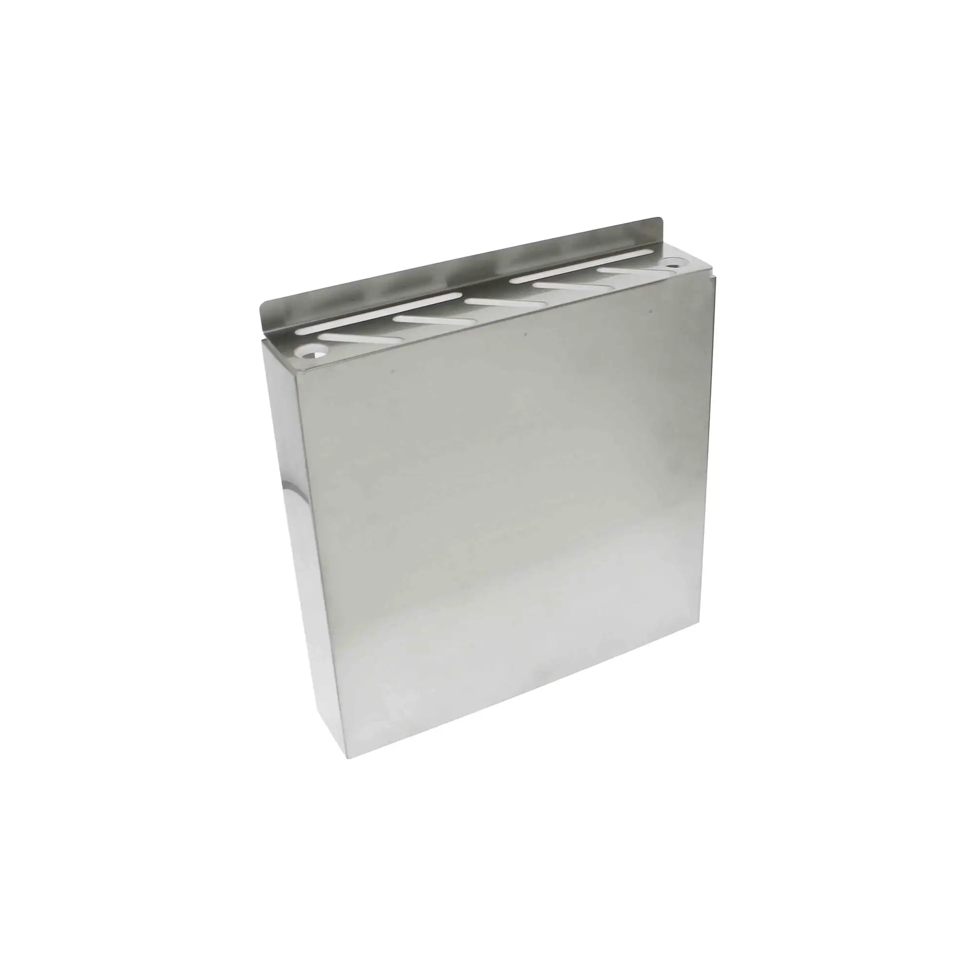 Thunder Group SLKR012 Knife Rack w/ 9 Knife Capacity - Wall Mount or Countertop, Stainless - 12, (each)