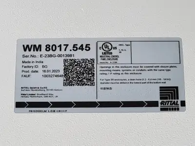 New | in-Stock RITTAL WM241608NC Misc Electrical & Power Parts British Columbia CA | Lenmark #249249